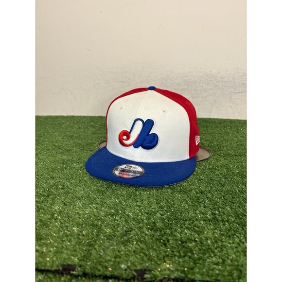 Montreal Expos hat cap snap back blue red new era 9fifty cooperstown collection - Picture 4 of 10